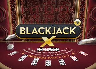 Blackjack X 5 - Ruby - TURBOBET168