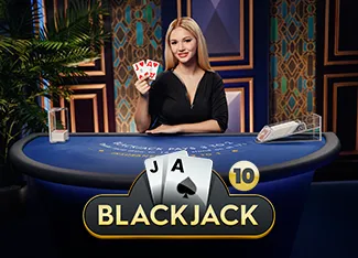 Blackjack 10 - Azure - TURBOBET168