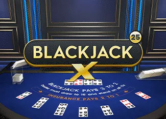 Blackjack X 25 - Azure - TURBOBET168