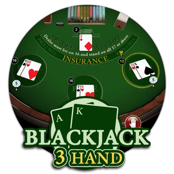 Blackjack 3 Hand - TURBOBET168
