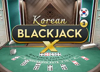 Korean BlackjackX 3 - TURBOBET168