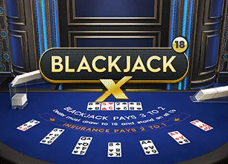 Blackjack X 18 - Azure - TURBOBET168