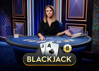 Blackjack 8 - Azure - TURBOBET168