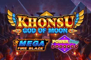 Mega Fire Blaze: Khonsu God of Moon PowerPlay Jackpot - TURBOBET168